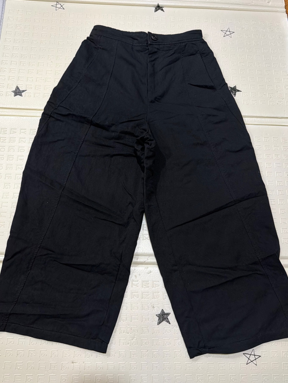 HALARA Black Wide-Leg Jogger Pants